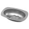 KAISER Backform Ø32cm anthrazit oval inkl. Rezepte