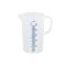 Messbecher 0,5 l transparent