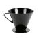 WÜLLNER & KAISER Kaffeehandfilter 1x6 mit 2 Löchern schwarz - VPE: 4