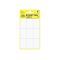 AVERY ZWECKFORM Etik.38x24mm Vielzweck ws 3045 - VPE: 10