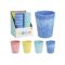 Becher Melamin 350ml sortiert  - 24 VPE