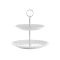 PRICE & KENSINGTON  Etagere Luxe 2stufig weiß