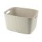 CURVER  Aufbew.-Korb Softex 19l creme - 5 VPE