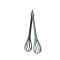 Fresh Choice  Ballon-Schneebesen/-Zange 34cm