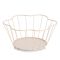 ZELLER PRESENT  Obstkorb Metall 30x27x14 beige
