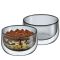 cilio tisch-accessoires  Dessertschale Verona grau