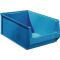 Sichtlagerkasten L500/450xB310xH200mm PE blau TECWERK