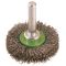 Rundbürste D.40mm Drahtstärke 0,2mm VA 11mm 18000min-¹ TECWERK