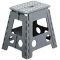 KESPER  Klapphocker31x22x39cm hellgrau