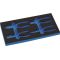 Werkzeugmodul Leereinlage 1/3-Modul 2000 871 231 4-tlg.TECWERK