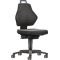 Arbeitsdrehstuhl Rl.Supertec schwarz Grifffarbe blau 450-600mm TECWERK