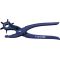Revolverlochzange Gesamt-L.240mm 2/2,5/3/3,5/4 u.5mm blau pulv.TECWERK