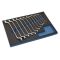 Werkzeugmodul 12-tlg.3/3-Modul Schlüsswelweiten 6x7-30x32mm TECWERK