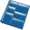 Schubladenunterteilungsmaterial Front-H.ab 180mm 1 Trenn- u.4 Steckw.TECWERK