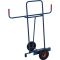 Plattenkarre Trgf.350kg H.1440mm Aufl.-L500xB200mm Bereifung Luft saphirblau TW