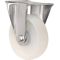 Bockrolle D.100mm Trgf.150kg PA Platte L105xB80mm TECWERK