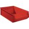Sichtlagerkasten L500/450xB310xH140mm PE rot TECWERK