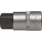 Steckschlüsseleinsatz 1/2 Zoll Innen-6-kant SW 19mm L.55mm TECWERK