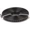 Lochband Band-B12x0,8mm L.10m verzinkt,schwarz ku.-besch.GAH