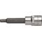 Steckschlüsseleinsatz 1/2 Zoll Innen-6-kant SW 6mm L.90mm TECWERK