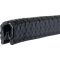 Kantenschutz Klemmber.1-2mm L.10m B.6,5mm H.9,5mm schwarz TECWERK - VPE: 10