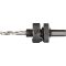 Aufnahmeschaft 6-KT 11,0mm m.Zentrierbohrer Lochsägen 32-152mm TECWERK