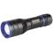 LED-Taschenlampe 150-500 lm 3xAAA 100/170m schwarz TECWERK